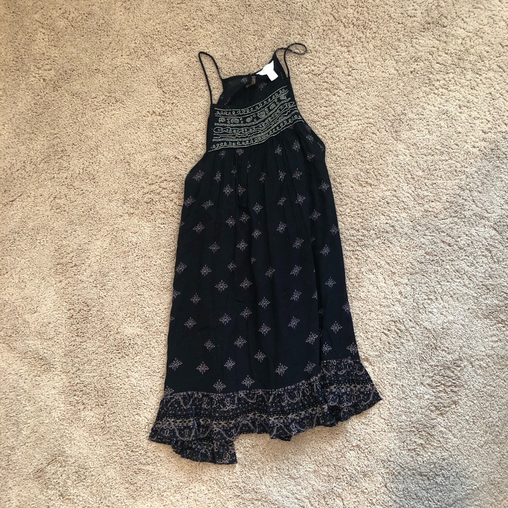 Sun and Shadow Flowy Dress